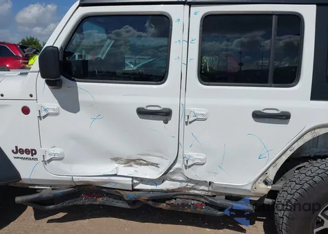 2022 Jeep Wrangler Unlimited Rubicon 4X4 from USA, damaged, VIN 1C4JJXFM7NW209874